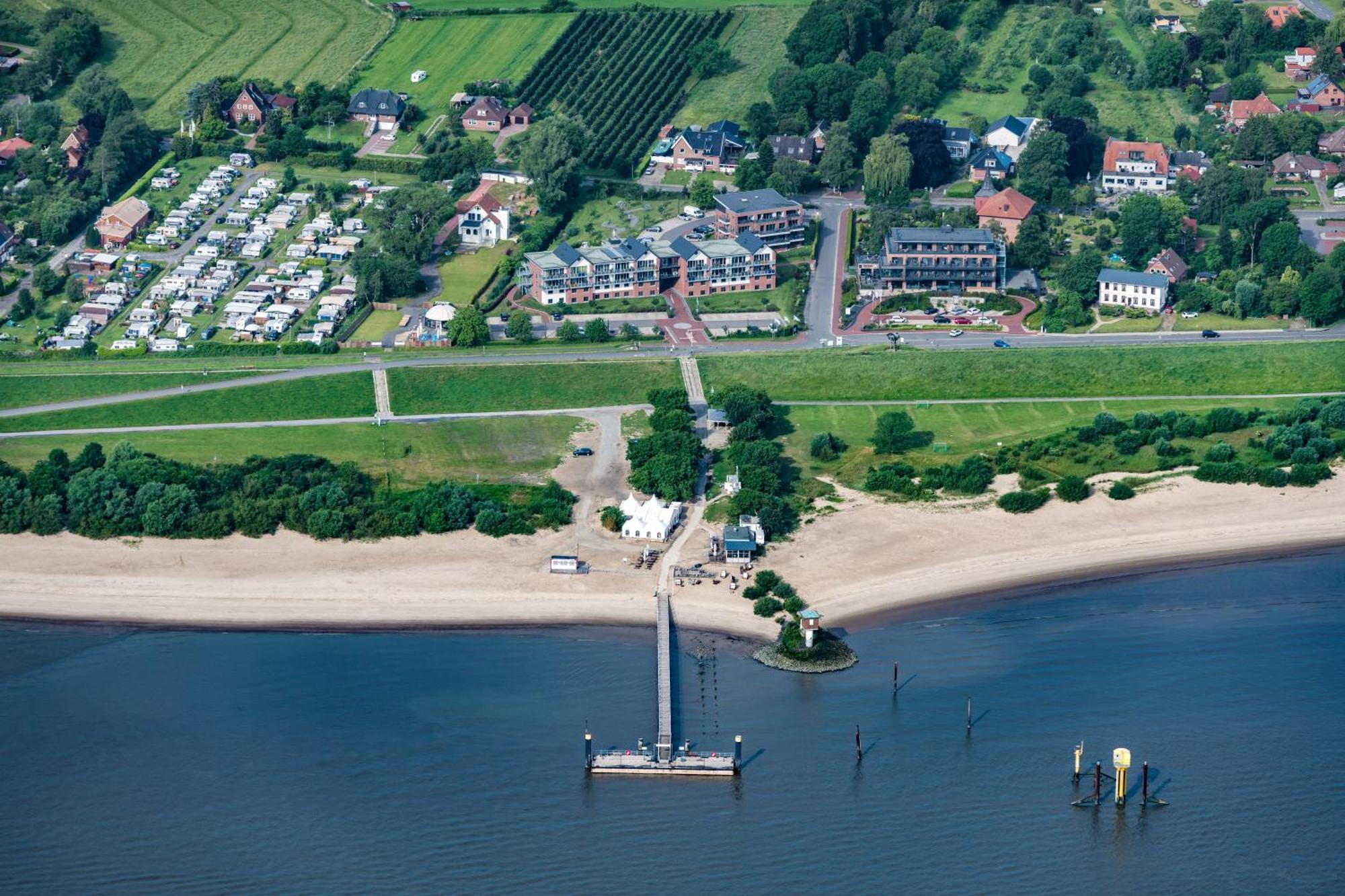 Elbstrand Resort Krautsand - Hotel Elbstrand Drochtersen Bagian luar foto