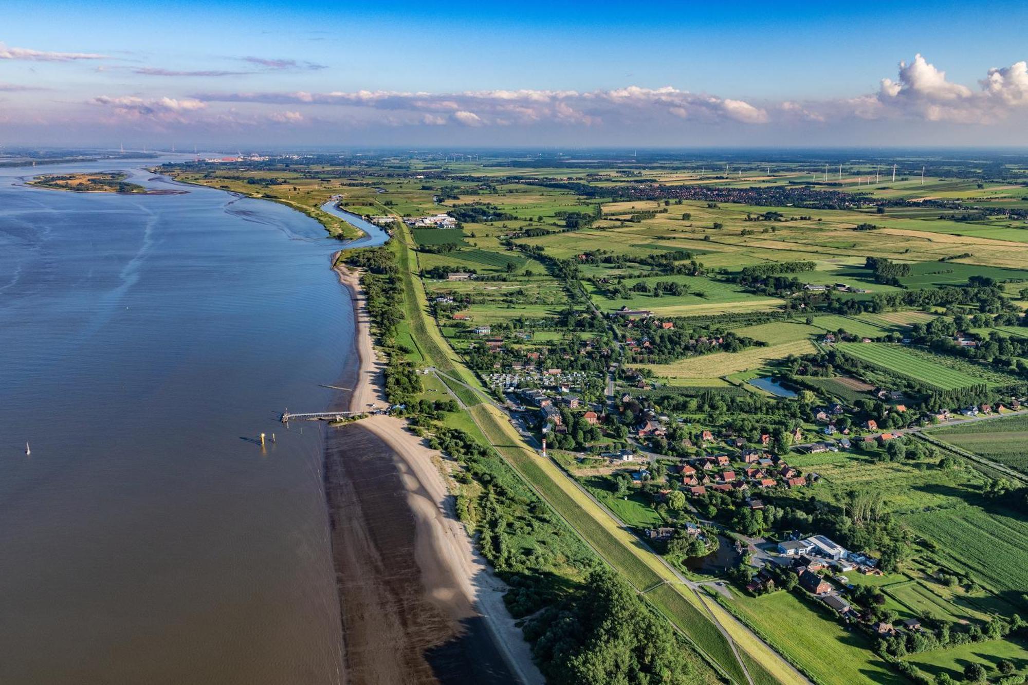 Elbstrand Resort Krautsand - Hotel Elbstrand Drochtersen Bagian luar foto